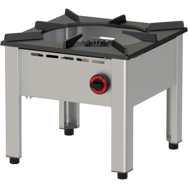 Lav Komfur - gas - 1 brand (13Kw)