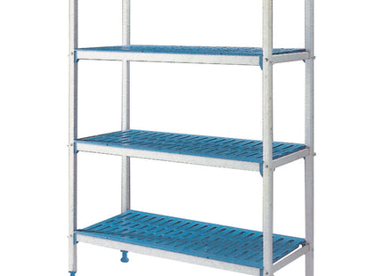 Lineær stativ i aluminium GN 4 niveauer "Modular Rack"