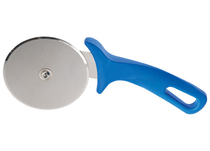 Professionel Pizzahjul / Pizza skærer, skarp rustfri klinge ø 100 og ergonomisk håndtag