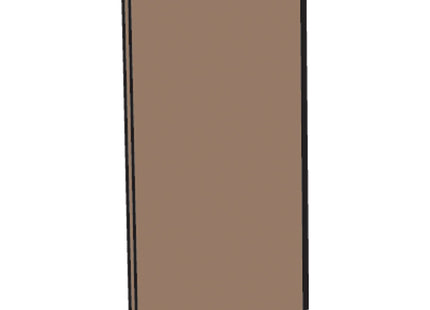 Møbelpanel "træ" hjørne 45°