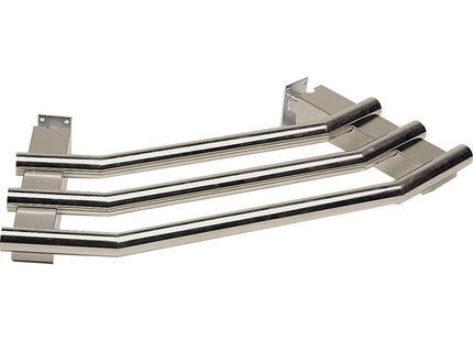Bakkens glidende topvinkel 45° (ekstern AE45)