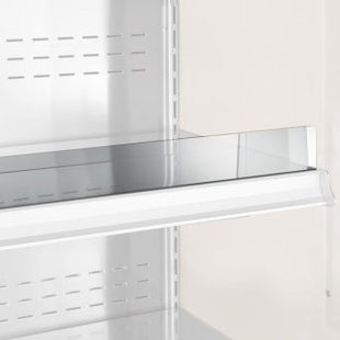 Produktstop i plexiglas, hylde 1200 mm