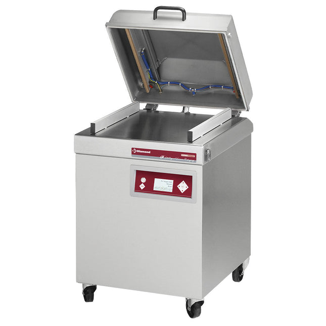Vakuummaskine, kammer 500x520xh200 mm - 63 m3/h LCD