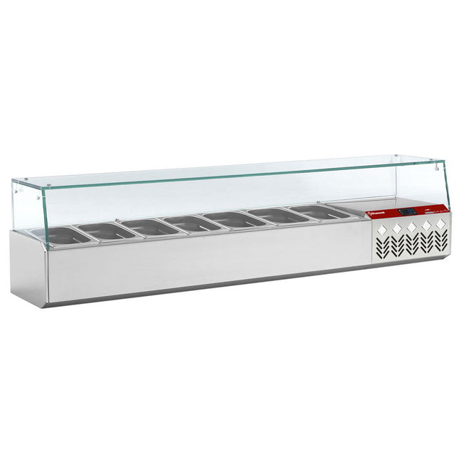Kølekonstruktion GN 6x1/4, 1x1/9, med højre glas