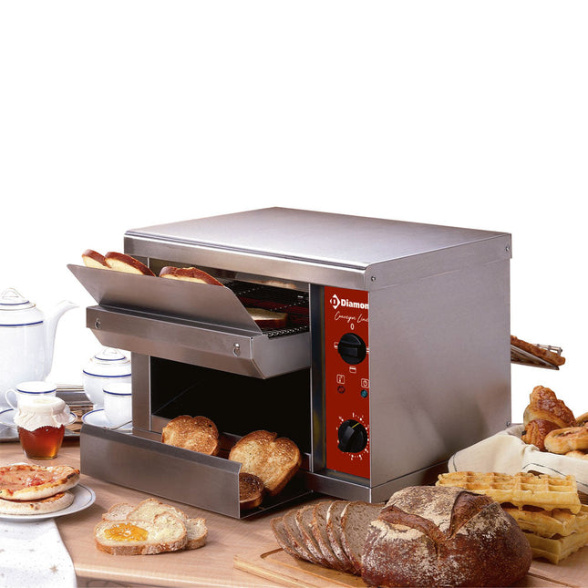 Automatisk brødrister, 540 toasts/timen