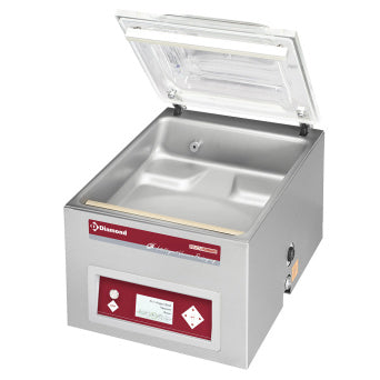 Vakuummaskine, kammer 420x460xh180 mm - 21 m3/h LCD