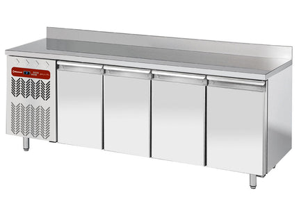 Kølebord - ventileret, 4 døre GN 1/1, 550 Lit. gruppe til venstre