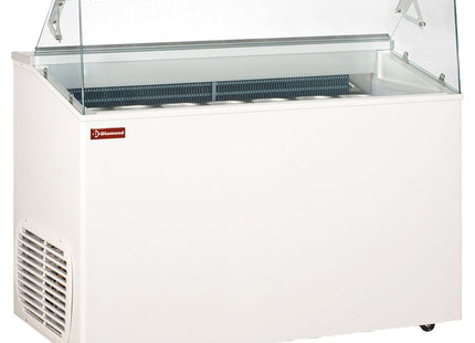 Display til is, 7 beholdere (5 Lt)