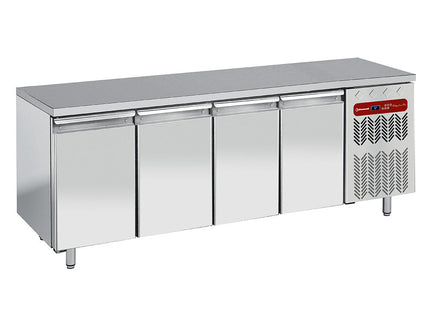 Fryser bord, ventileret, 4 døre EN 600x400