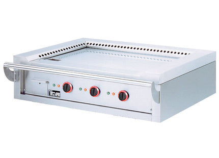 Elektrisk"Teppanyaki" plade, 3 områder (3x 4,7 kW), til bord -Top-