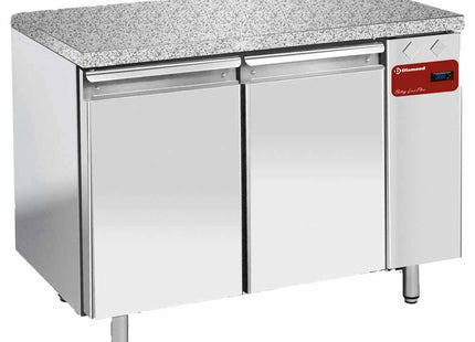 Freez. bord, udluftning, 2 døre EN 600x400 - Granitplade (uden gruppe)