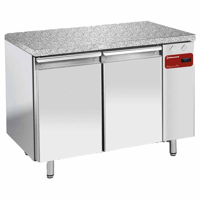 Freez. bord, udluftning, 2 døre EN 600x400 - Granitplade (uden gruppe)