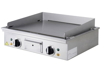 Elektrisk"Teppanyaki" plade, 2 områder (2x 3,15 kW), til bord