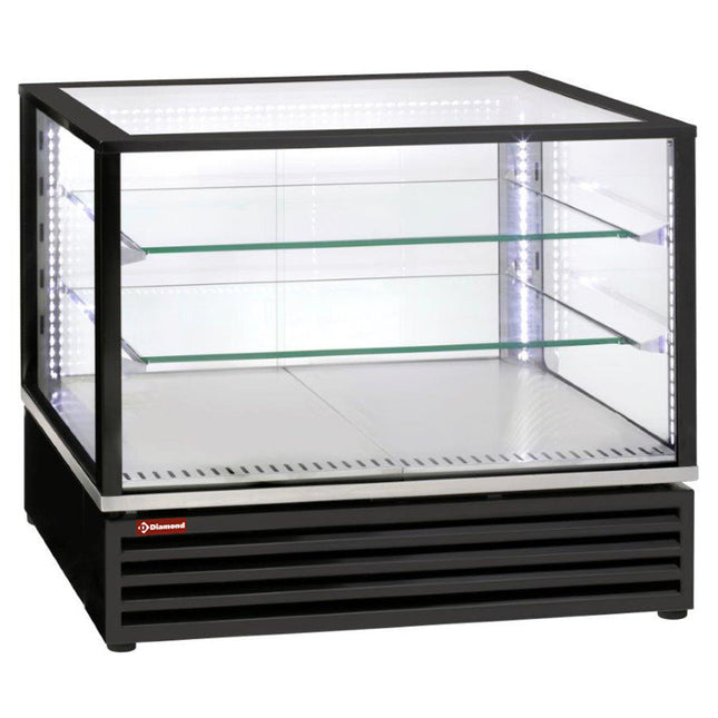 **
Køledisplay, EN eller GN, ventileret, 3 niveauer, SORT
**