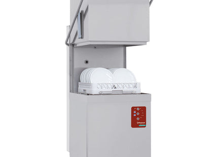 Hætteopvaskemaskine, kurv 500x500 mm "Full Hygiene"