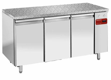 Freez. bord, udluftning, 3 døre EN 600x400 - Granitplade (uden gruppe)