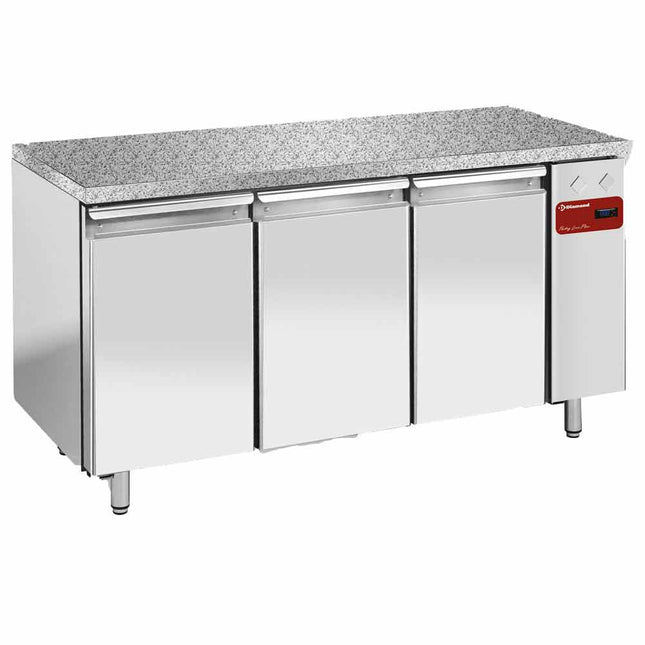 Freez. bord, udluftning, 3 døre EN 600x400 - Granitplade (uden gruppe)