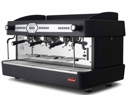 Espresso maskine 3 grupper, automatisk (med display)-SORT