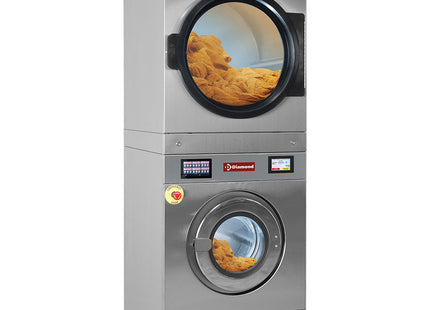 Vaskemaskine med super centrifugering 14 kg (el) + roterende tørretumbler 14 kg (el) TOUCH SCREEN