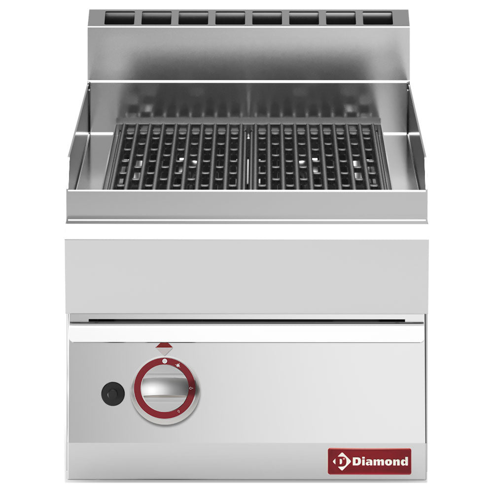 Gasdampgrill, med støbejernsrist -Top-