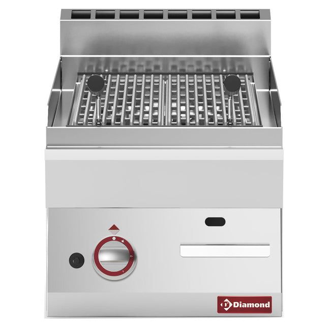Lavasten Grill - Gas, støbejerns grillplade -Top-