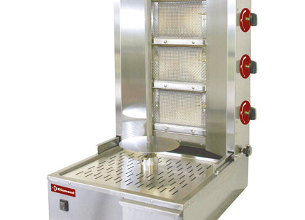 Gas Gyros grill 35 kg