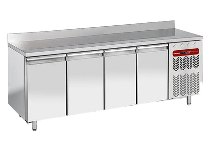 Væg Kølebord, ventileret, 4 døre EN 600x400, 760 liter