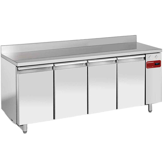 Væg Kølebord, ventileret, 4 døre EN 600x400, 760 liter (uden gruppe)