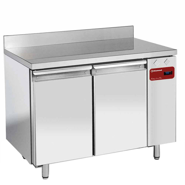 Væg Kølebord, ventileret, 2 døre EN 600x400, 345 liter (uden gruppe)