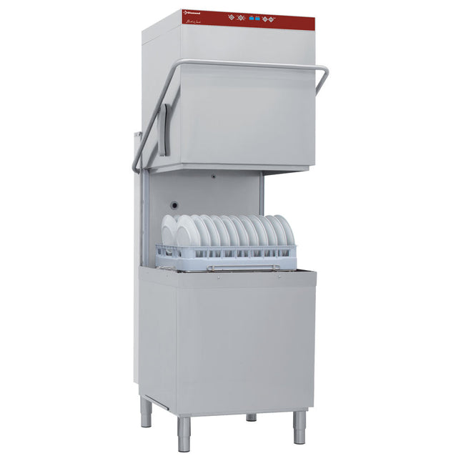 Hætteopvaskemaskine & Grovopvaskemaskine, kurv 600x500 mm"Full Hygiene"