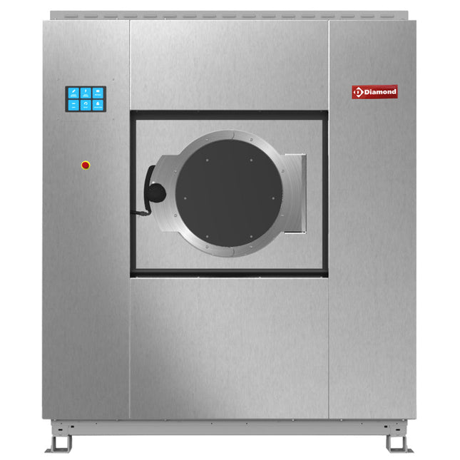 Industriel vaskemaskine med super centrifugering, 40 kg "rustfrit stål"