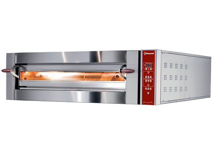 El-ovn, 1 kammer, 4 pizzaer Ø 350 mm