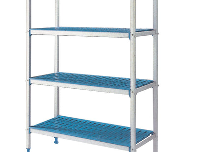 Reolsystem - Anodiseret aluminium - GN - 4 niveauer - 2235 x 500 x 1750 mm (Modular Rack)