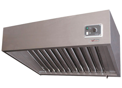 Komplet emhætte, (9/9-2500 M3/h) 120 Pa, variator, 4 filtre
