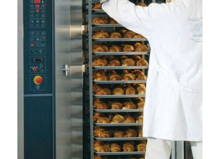 Roterende ovn til bageri og wienerbrød, 15 eller 18 niveauer (600x800 mm)