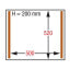 Vakuummaskine, kammer 500x520xh200 mm - 63 m3/h LCD