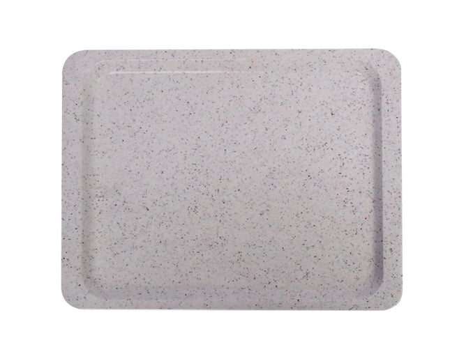 Polyesterbakke til selvbetjeningsrestauranter, AmerBox, GN 1/2, Granite, 325x265mm, Rektangulær