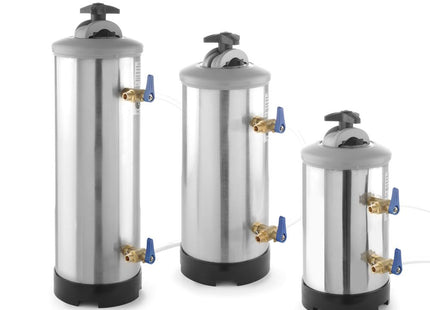Vandblødgører, HENDI, Filterkapacitet (20°dH/30°dH/40°dH) 2520/1680/1260, 12L, ⌀185x(H)500mm
