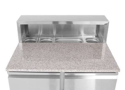 Pizzakølebord med to døre 300L, Arktic, 169L, 230V/310W, 700x900x(H)1082mm
