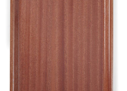 Serveringsbakke, rektangulær, skridsikker, lamineret, AmerBox, Mahogany, 430x610mm