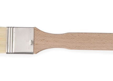 Smør- og fedtpensel med naturbørster, HENDI, 2 stk., 210x40mm