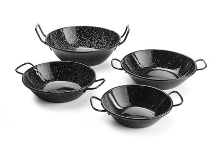 Emaljerede paellaskåle, HENDI, 0,3L, ⌀170x(H)40mm