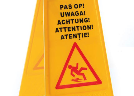 Advarselsskilt vådt gulv, HENDI, 300x460x(H)615mm