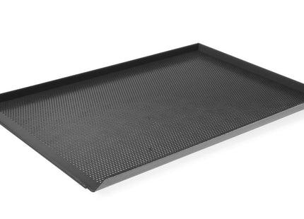 Bakke, perforeret, non-stick, 3 kanter, HENDI, 600x400mm, Rektangulær
