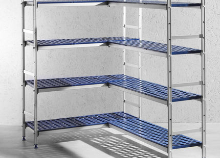 Aluminiumsreol til GN-beholdere, HENDI, 1120x355x(H)1685mm