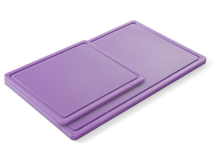 Skærebræt HACCP Gastronorm 1/1, HENDI, GN 1/1, Purple, 530x325mm, rektangulær