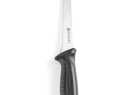 Udbeningskniv, HENDI, Sort, (L)280mm