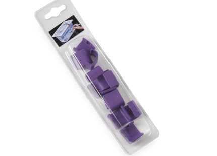 Lågclips til HACCP-opbevaringsbeholdere, HENDI, Rød, 12 pcs