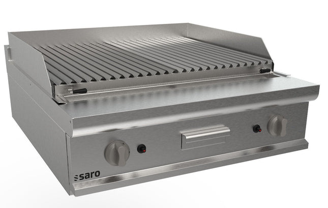 Gas Lavasten grill bord top
model LQ / BS2BB