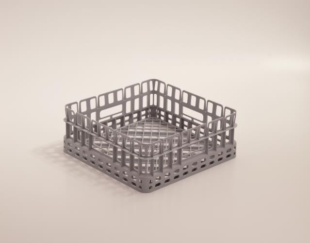 Glasstativ til opvaskemaskine - 40 x 40 cm